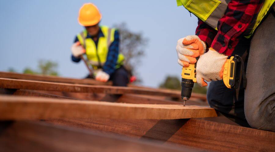 Professional New roof installation in Montgomery, LA